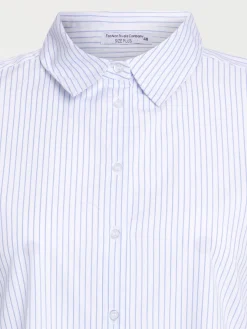 Chemise rayée femme grande taille