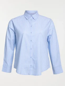 Chemise rayée femme grande taille