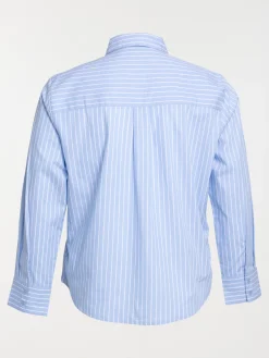 Chemise rayée femme grande taille