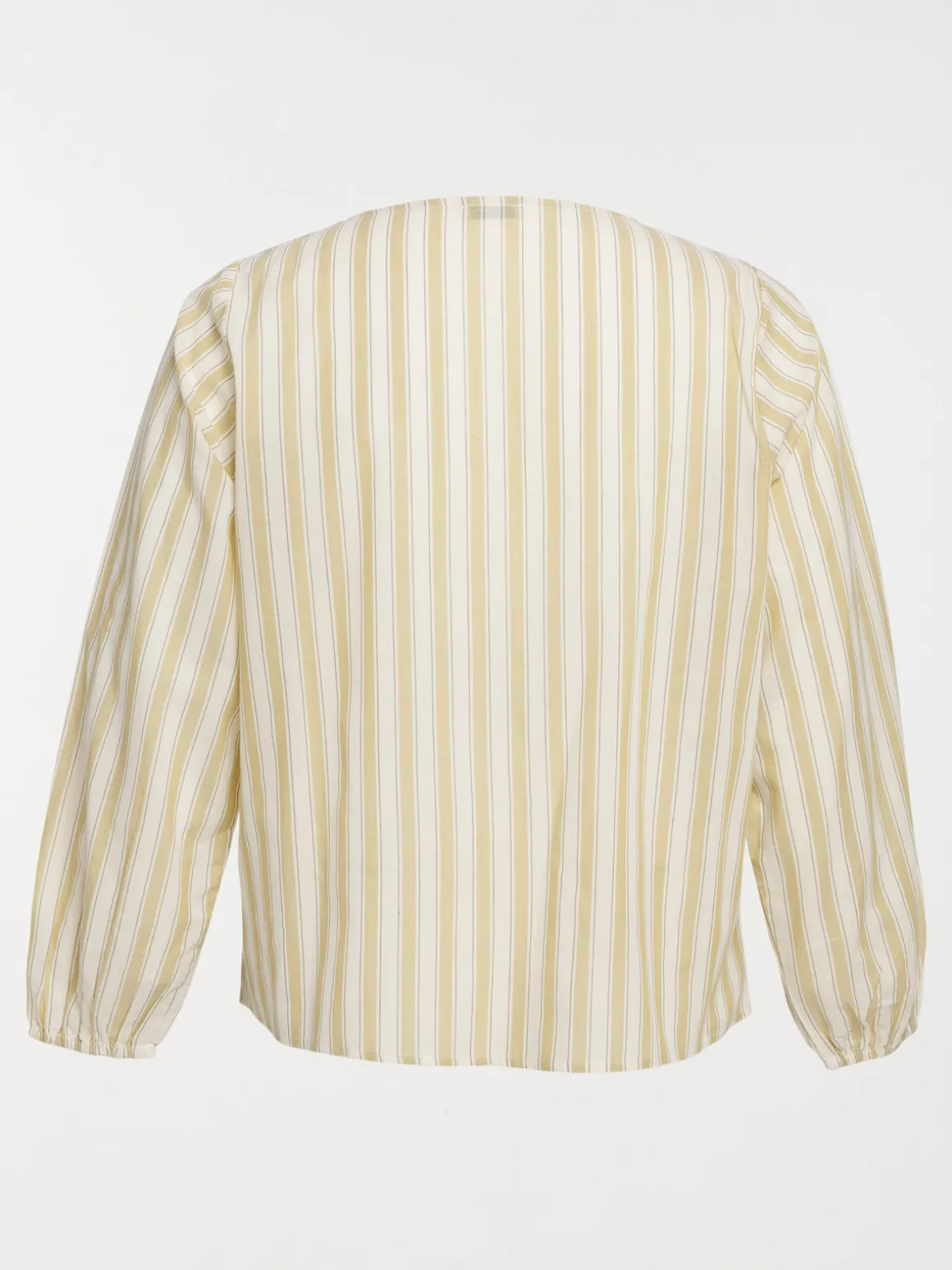 Chemise rayée grande taille femme