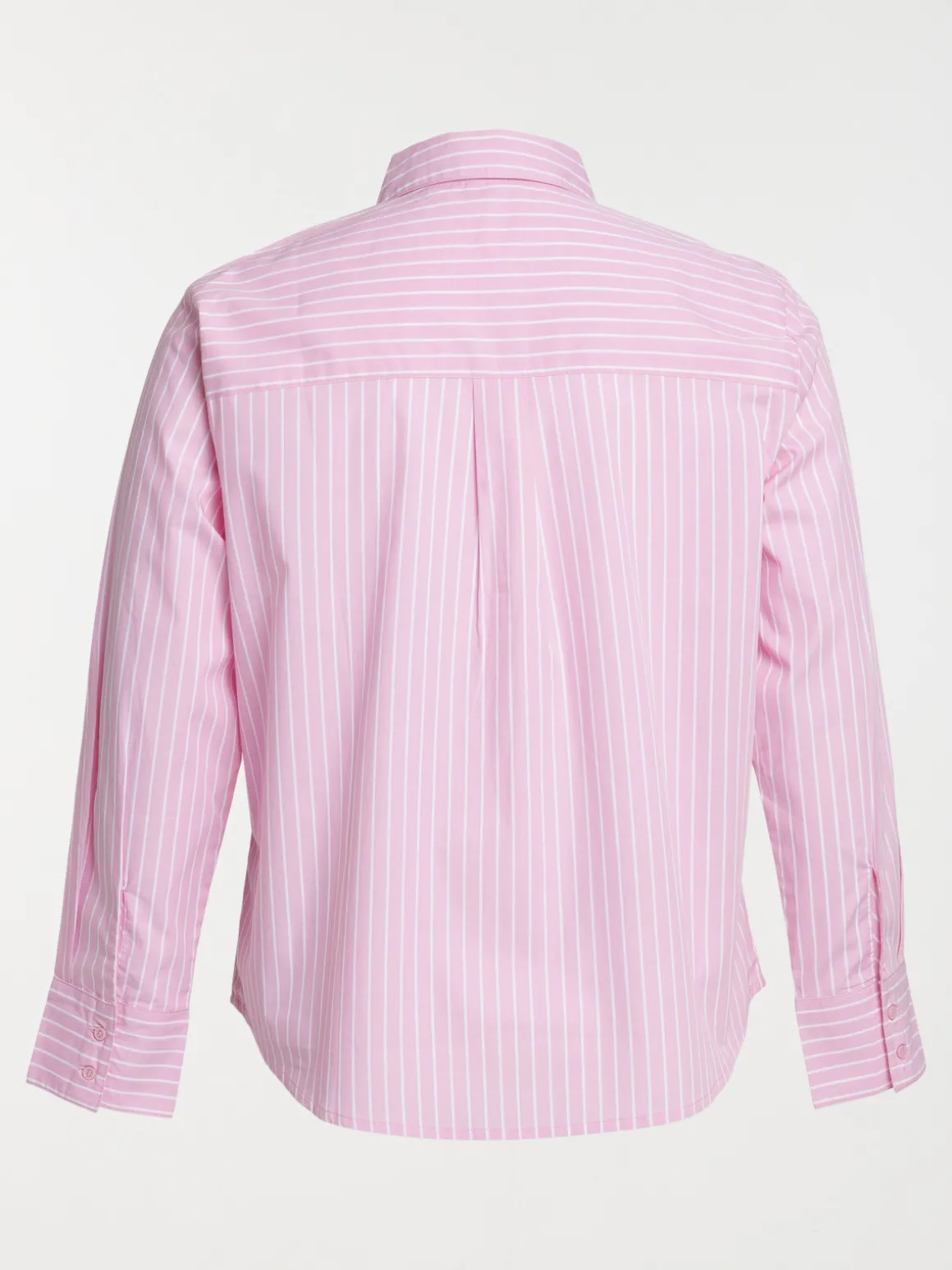 Chemise rayée grande taille femme