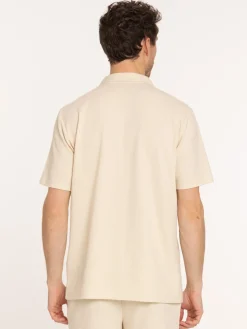 Chemisette col tailleur homme
