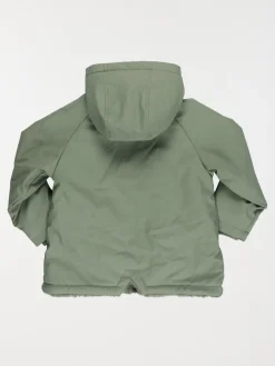 Ciré à capuche vert fille (3-12A)