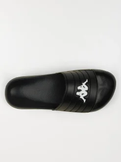 Claquette noire Kappa homme (40-46)