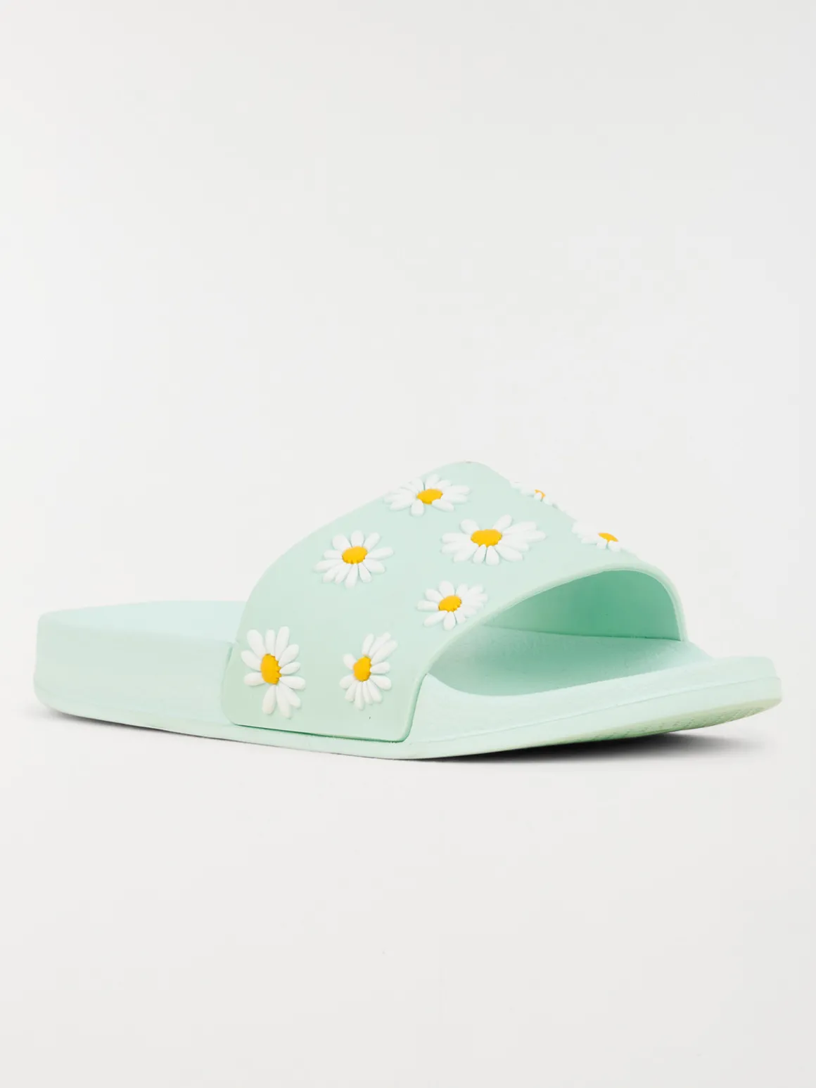 Claquette vert menthe fille (31-35)