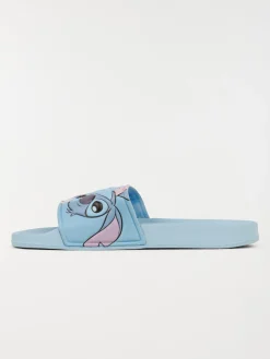 Claquettes bleues stitch femme (36-41)