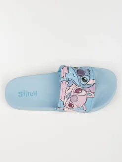 Claquettes bleues stitch femme (36-41)