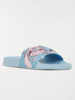 Claquettes bleues stitch femme (36-41)