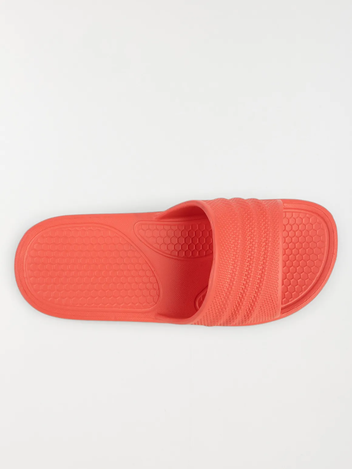Claquettes coloris corail femme (36-41)