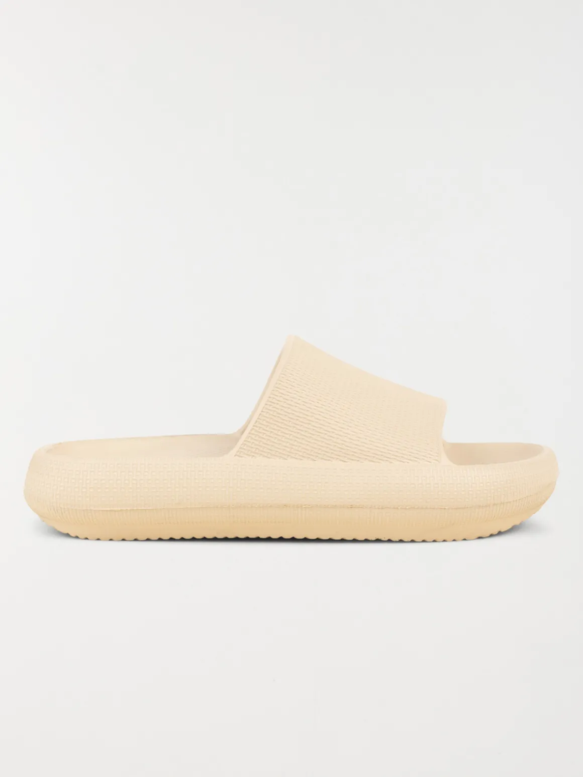 Claquettes couleur sable femme (36-41)