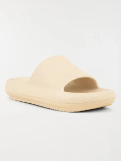 Claquettes couleur sable femme (36-41)