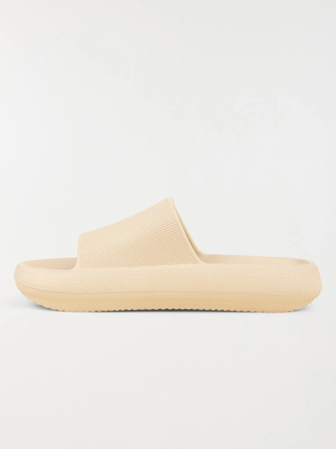 Claquettes couleur sable femme (36-41)