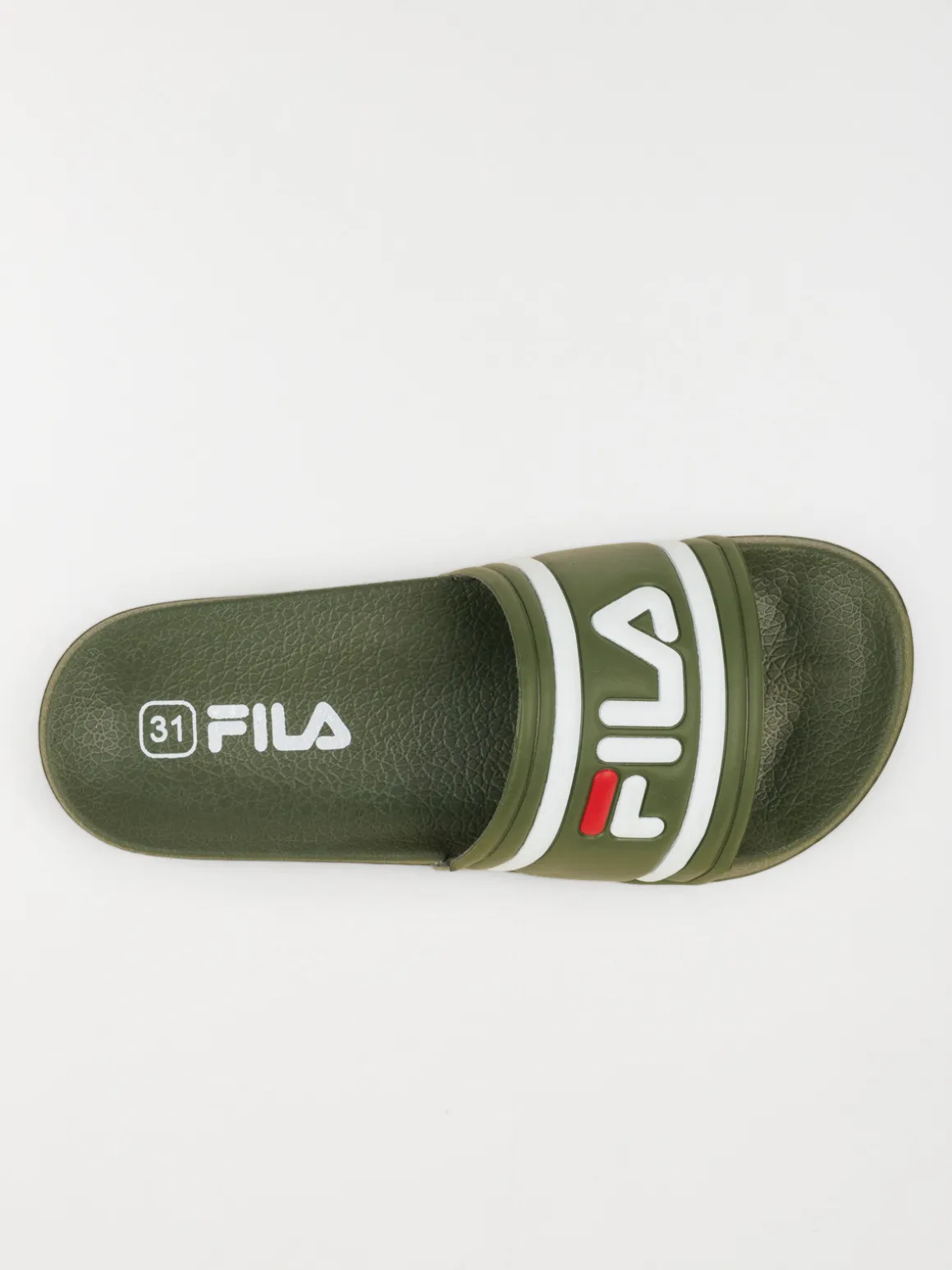 Claquettes Fila kaki garçon (31-35)