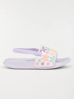 Claquettes fleurs fille (24-30)