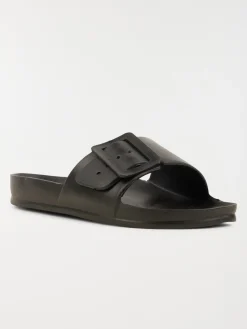 Claquettes noires femme (36-41)