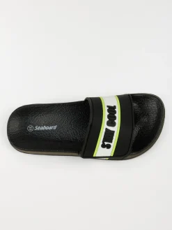 Claquettes noires garçon (31-35)