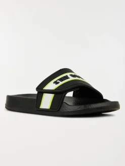 Claquettes noires garçon (31-35)