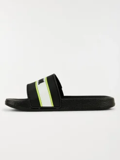 Claquettes noires garçon (31-35)