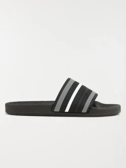 Claquettes noires homme (40-46)