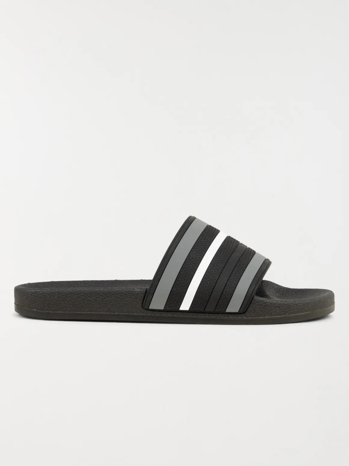 Claquettes noires homme (40-46)