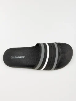 Claquettes noires homme (40-46)