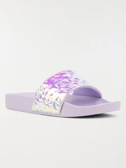 Claquettes violettes fille (31-35)