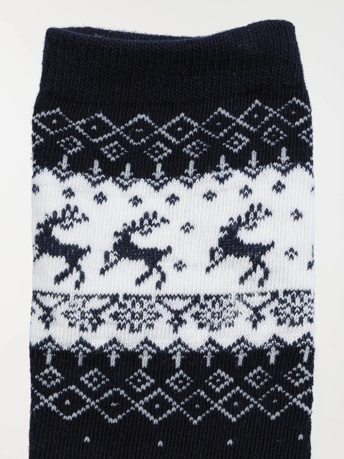 Coffret chaussettes de Noël navy femme