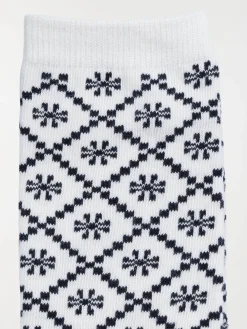 Coffret chaussettes de Noël navy femme