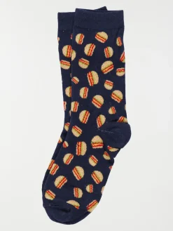 Coffret chaussettes hamburger homme