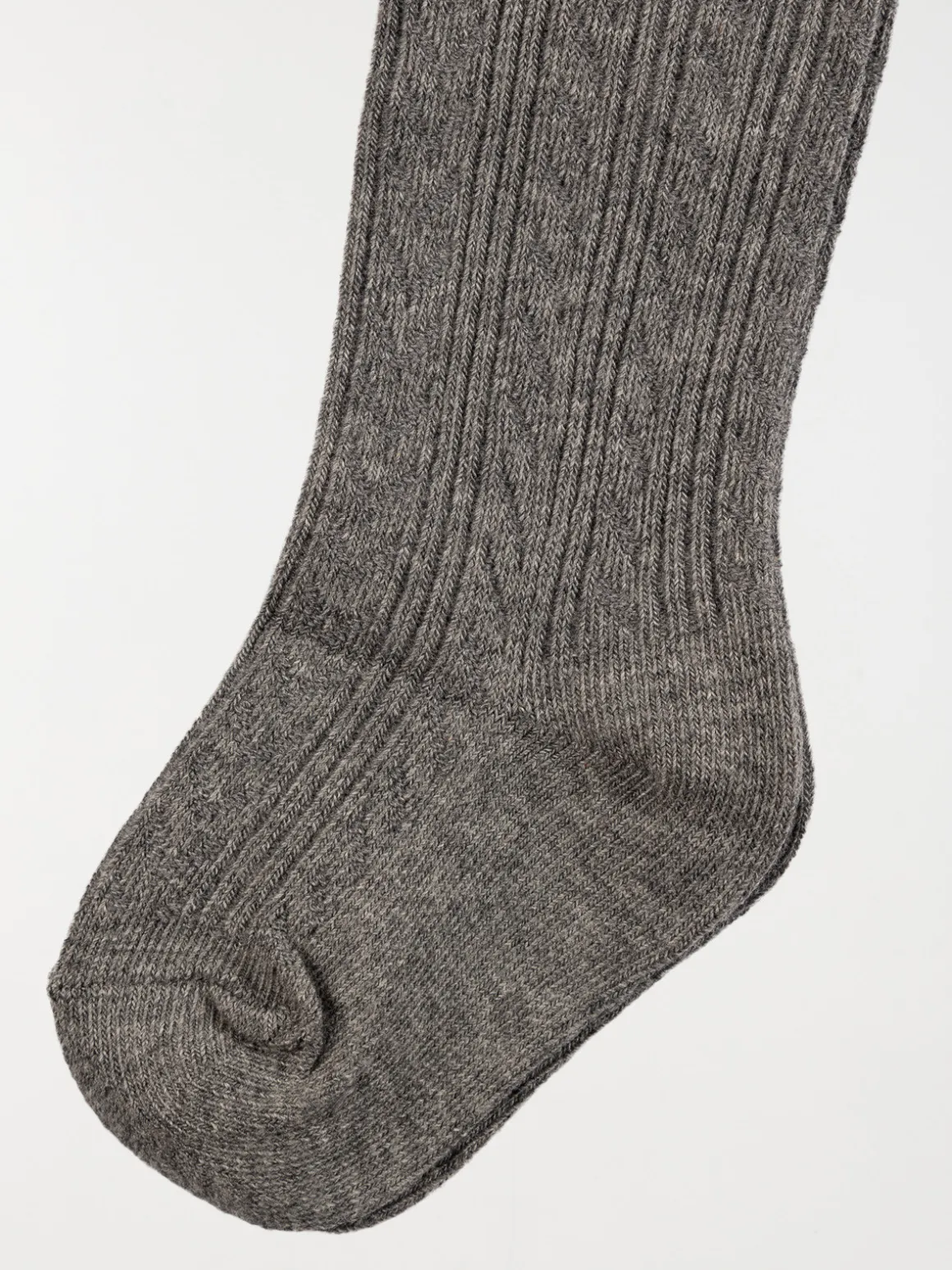 Collants chauds bébé gris anthracite