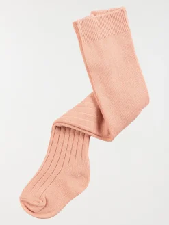 Collants chauds bébé rose clair