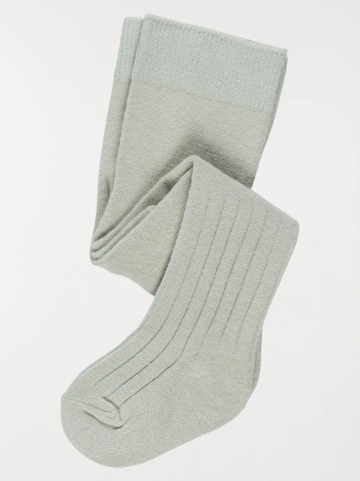 Collants chauds bébé sauge