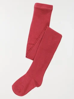 Collants chauds bois de rose fille