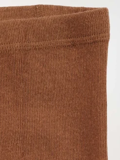 Collants chauds fille camel