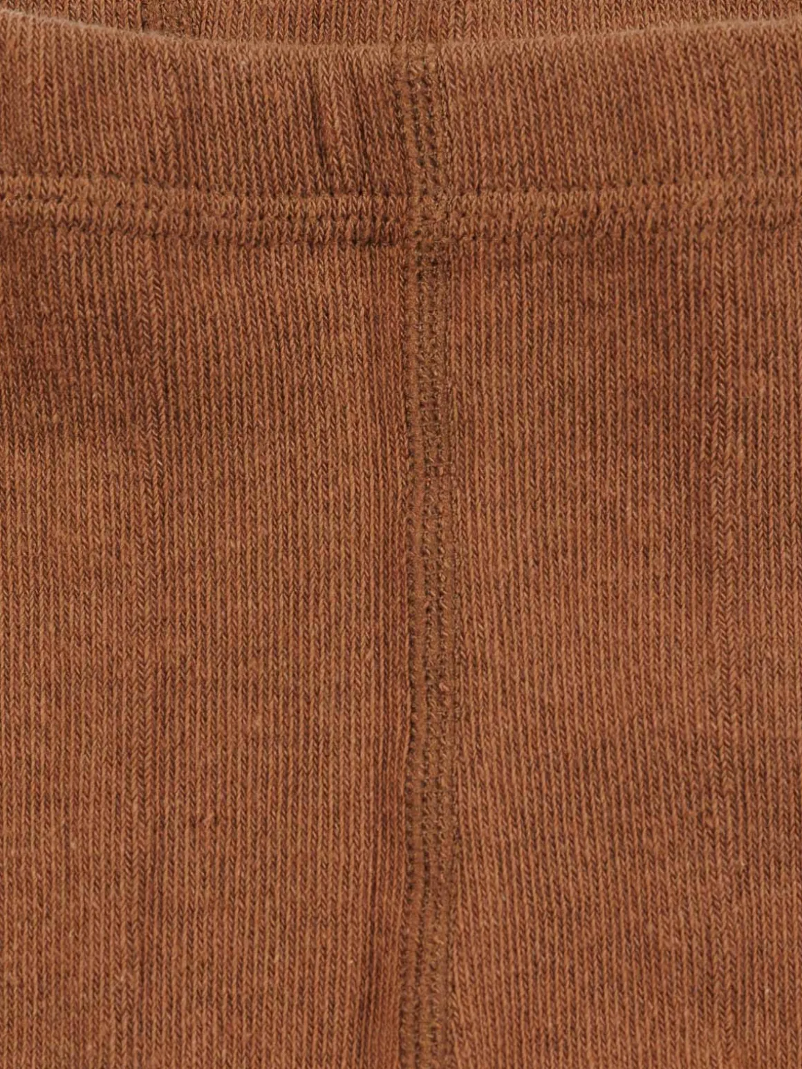Collants chauds fille camel