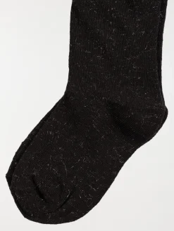Collants chauds noirs brillants fille