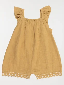 Combinaison brodée fille (3-36M)
