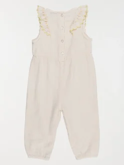 Combinaison broderies fille (3-36M)