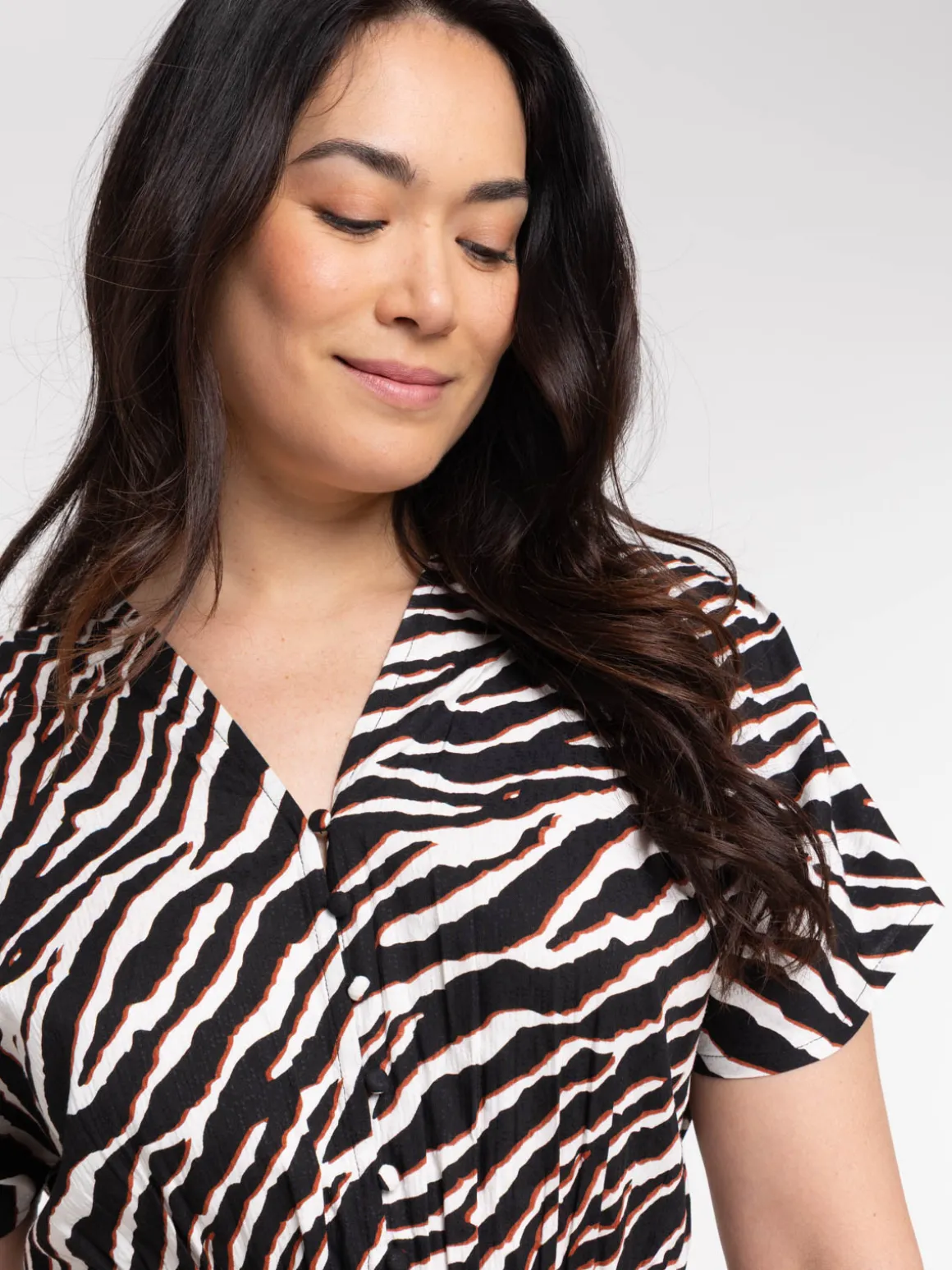 Combinaison motif animalier femme