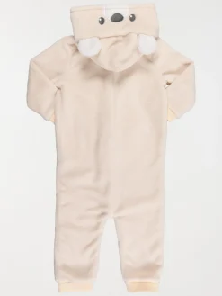 Combinaison ourson capuche fille (3-36M)