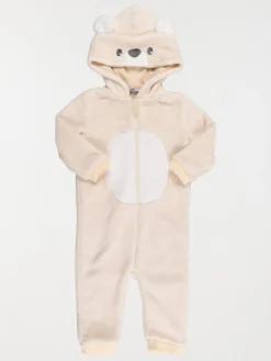 Combinaison ourson capuche fille (3-36M)