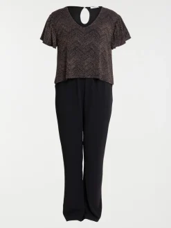 Combipantalon grande taille femme