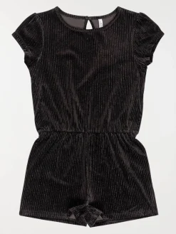 Combishort noire fille (10-16A)