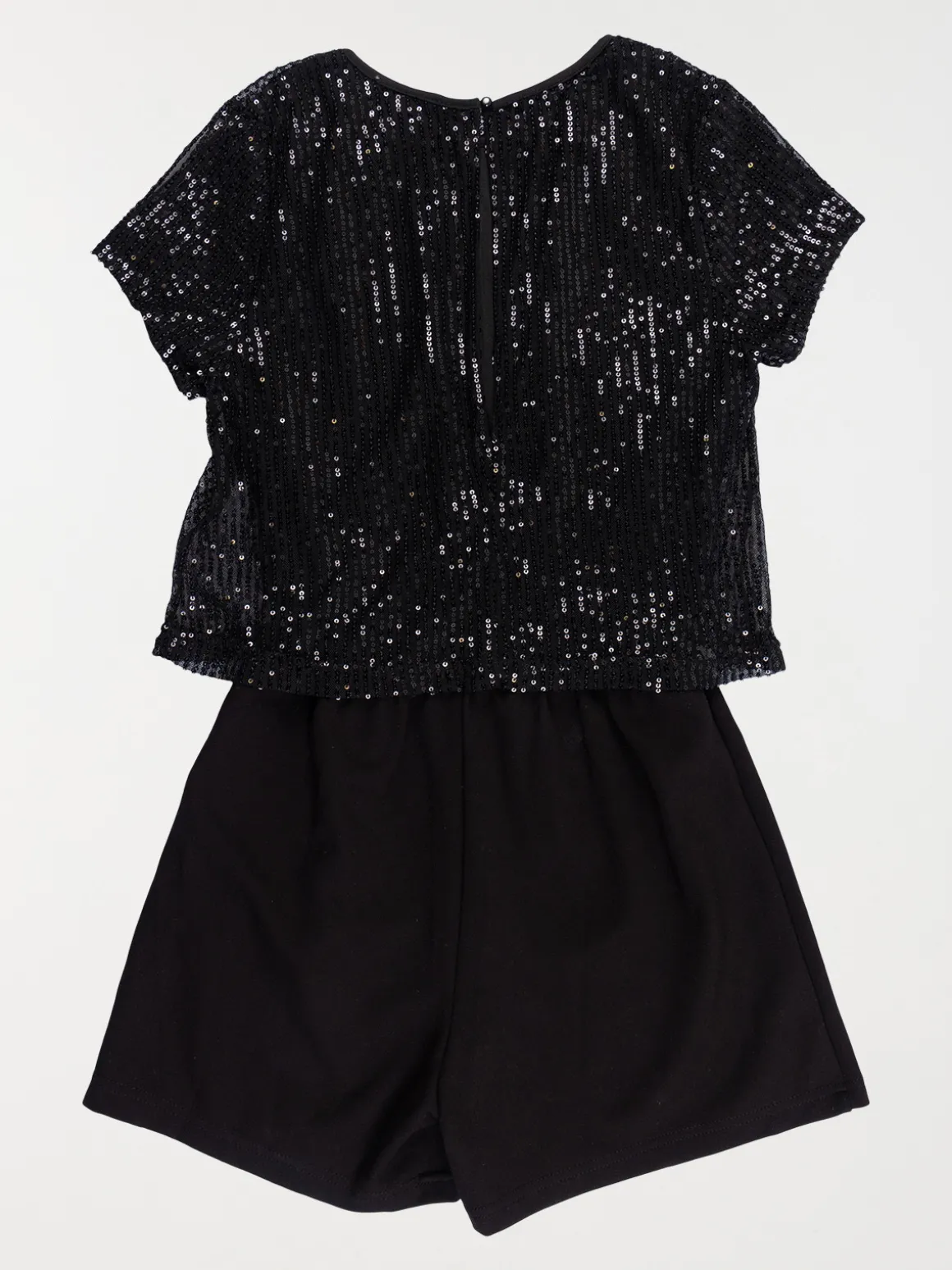 Combishort sequins 2 en 1 fille (XXS-M)