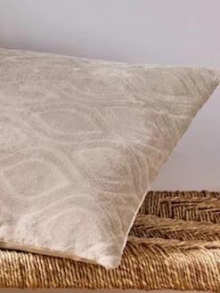 Coussin détail doré 45 x 45 cm