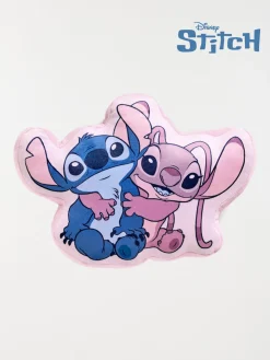 Coussin forme Stitch et Angel