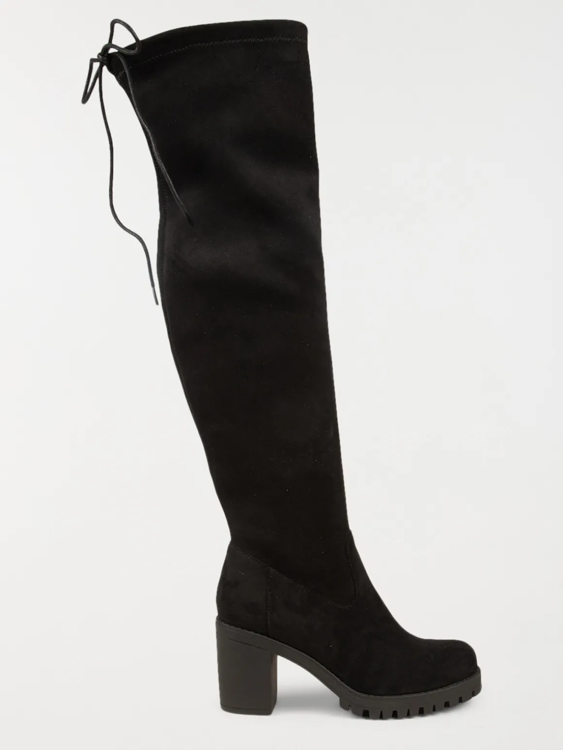 Cuissardes noires lacées femme (36-41)