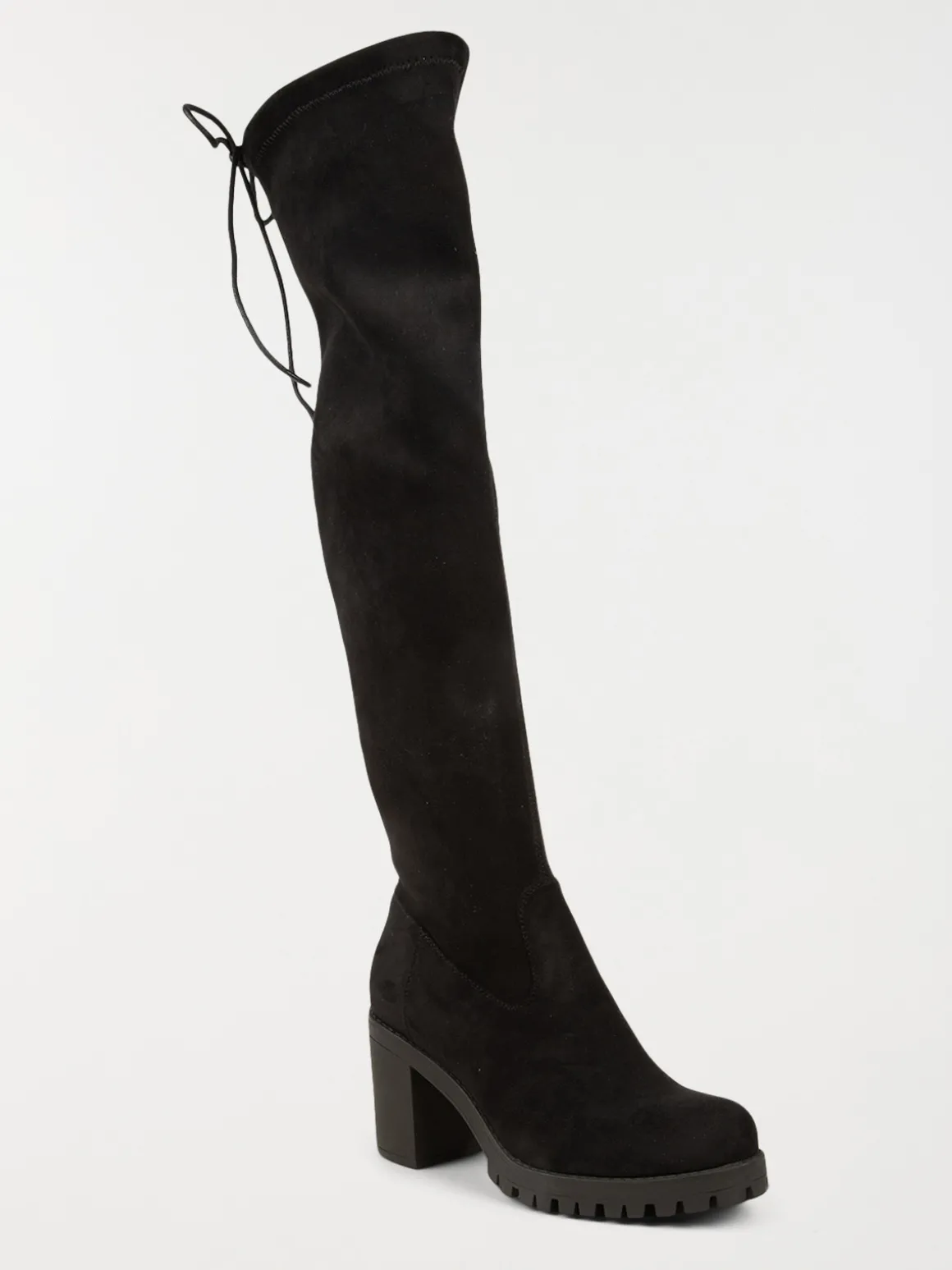 Cuissardes noires lacées femme (36-41)