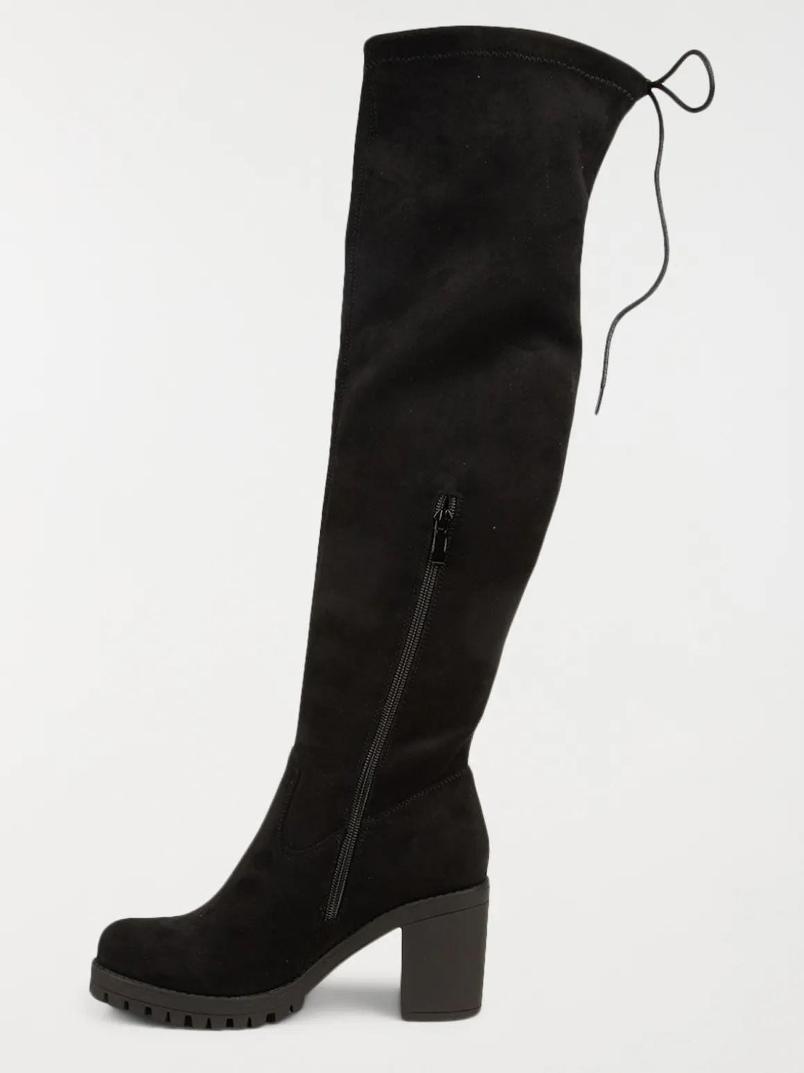 Cuissardes noires lacées femme (36-41)