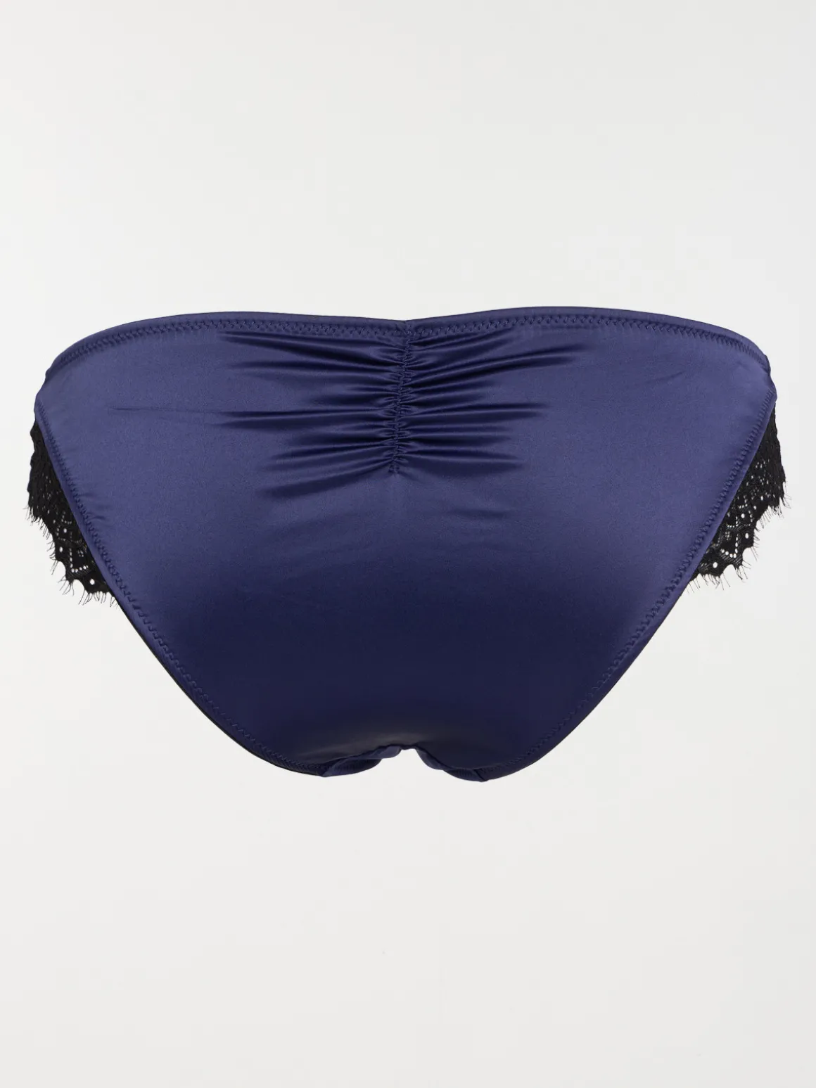 Culotte satinée et dentelle femme (S-XL)